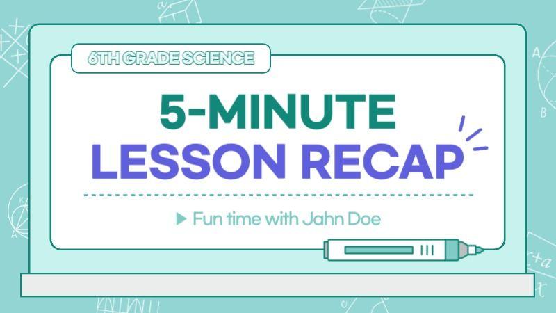 Mint Educational 5-Minute Lesson Recap