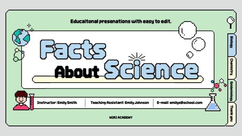 Cute Elementary Science Lesson Plans in Yellow and Light Blue